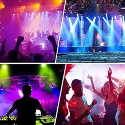 rtc light RGB Stage Light with 60 LEDs & UV Modes | Remote DJ Party Light for Festive Use Single Disco Ball image 3