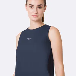 Van Heusen Proactive Elite Solid Quick-Dry High Stretch Cropped Top image 5