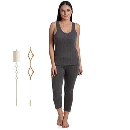 trendyrabbit Winter Wear Ladies/Women/Girl, Poly Cotton Thermal Set image 1