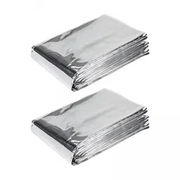 ATORSE 2xSilver Plant Reflective Mylar Film Garden Orchards Greenhouses Foil Covering 2Pcs image 1
