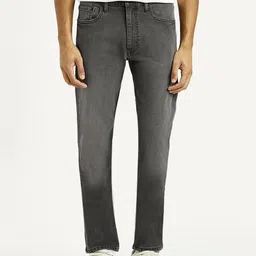 levi's 513 Men Straight Fit Mid Rise Grey Jeans-picture-32