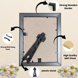 stuthi arts Wood Table Photo Frame image 3