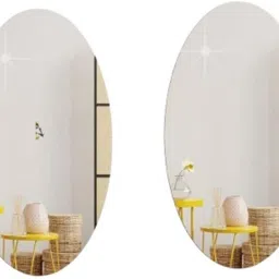 wolkwogg Frameless Basic Bathroom Oval Mirror Bathroom Mirror-picture-26