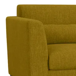 urban ladder create Lewis 2 Seater Fabric Sofa in Olive Green Colour image 3