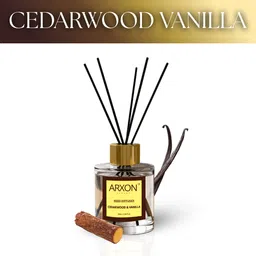 arxon luxury Cedarwood Vanilla Reed Diffuser for Home and Office Fragrance Diffuser-picture-43