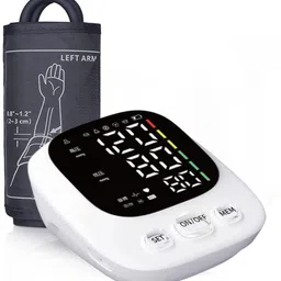 Accutrust BPRM8101 Digital Blood Pressure Monitor with Large LED Display, USB + Battery Power Bp Monitor-picture-11