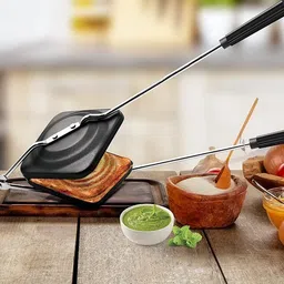 shrikhatushyam Premium Non-Stick Aluminium Sandwich Gas Toaster/Sandwich Maker/Gas Toaster 0 W Pop Up Toaster-picture-17