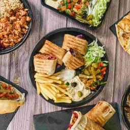 kanha Small Round 6 Pieces Unbreakable Plastic Microwave Safe Snacks Plates (20 cm) Half Plate image 5