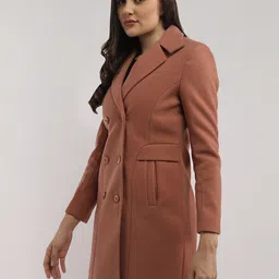 protex Wool Solid Coat For Women image 4
