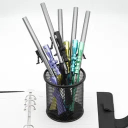 sah Interesting Sniper Gun Pens Gun Shape LED Light Gel Ink Multi-function Pen image 2