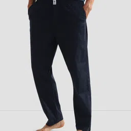 u.s. polo assn. Men Solid Blue Track Pants-picture-23