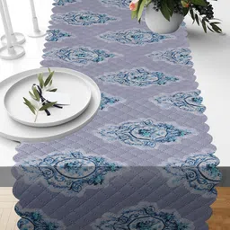 a.p handloom Light Blue 20 cm Table Runner-picture-14
