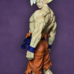 Dragon Ball Z Goku Action Figure Shirtless | Big Anime Figurine-image-89