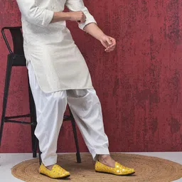 fausto Traditional Sequin Ethnic Juttis for Wedding|9 Colors|1-14UK Small Plus Sizes Mojaris For Men-picture-25