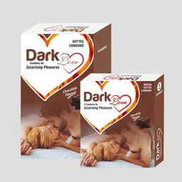 dark love (Chocolate Flavoured) Extra Dotted Condom-picture-12