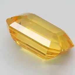sidhgems 10.25 Ratti Natural Yellow Sapphire Pukhraj Certified from Sri Lanka (Ceylon) Sapphire Stone image 2