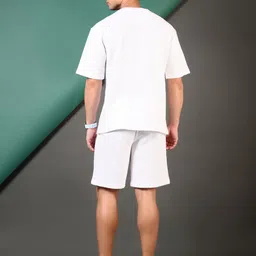 v-mart Tshirt Regular Shorts Co-ords Set image 2