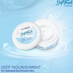 YUTIKA Naturals Soft Touch Light Moisturizer Cream with Vitamin E & Shea Butter - 100 g image 3