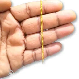 kwizy Jewellery Making Chain for Craft and DIY Making Purpose Golden (5 Meter) image 3