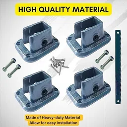 INNOVATE360 Foldable Laptop Table Leg mounts (Latest Model) Leg Mount Plastic Floor Stand Laptop Stand Compatible with Universal Laptops image 3