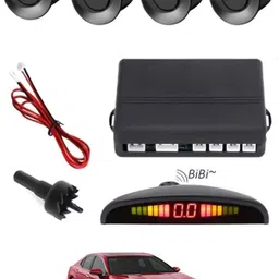 autofetch Universal 4 Black Reverse Parking Sensor-AF25N278 Universal 4 Black Reverse Parking Sensor-AF25N278 Parking Sensor image 1