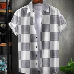 varidashi Women Regular Fit Checkered Spread Collar Casual Shirt-picture-17