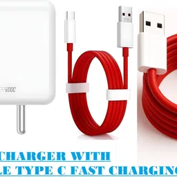 MANROM USB Type C Cable 480 A 1 m pvc 120 W Supervooc Charger with 2 PCS Type C FAST CHARGING Cable image 1