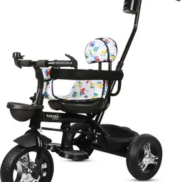 lol-fun Baby Tricycle for Kids | Cycle with Parental Control Handle (1–3 Years) ER-06 Tricycle image 3