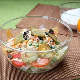 dsrpc Glass Mixing Bowl 2200ML Borosilicate Glass Microwave Oven Safe mixing bowl image 4