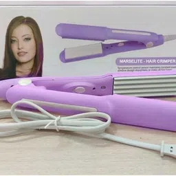 MARSELITE Mini Hair Crimper – Fast Heating, Lightweight, Travel Friendly Design Electric Hair Styler-image-43