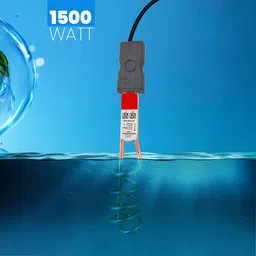 longwings Basic Immersion Water Heater Rod Black 1500 W Shock Proof Immersion Heater Rod-picture-14