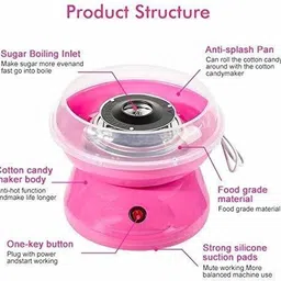 moshtu Entry Level Cotton Candy Maker image 5