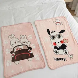 kukoonary Cartoon Crib Hooded Baby Blanket for Mild Winter image 3