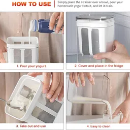 om enterprise CURD-MAKER-1400 ML Collapsible Strainer image 2