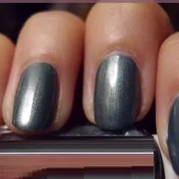 tanvi27 Mirror Effect Metallic Nail Polish Magic Mirror Grey Effect Chrome Grey image 4