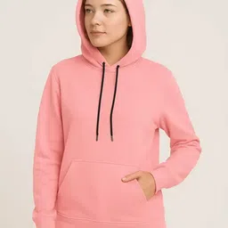 xpecto style Women Full Sleeve Solid Reversible Hooded Sweatshirt-picture-16