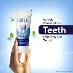 dente91 Sensitivity Relief, Repairs Cavities,Free from SLS & Fluoride Toothpaste image 5