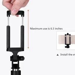 Naridream Perfect Design Led Selfie Stick S37 Bluetooth Selfie Stick image 3