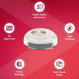 khodal FL_Heater-Round Fan Room Heater image 4