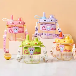 elecart Cartoon Dual Sipper Water Bottle 800 ml-picture-24