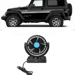 aanjul SINGLE Portable Single Head Car Fan 5V USB 360 Degree Adjustable CC-36 Car Interior Fan-picture-39