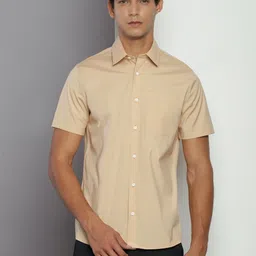 Calvin Klein Jeans Slim Fit Spread Collar Casual Shirt-picture-33