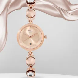 Titan Raga Viva Women Rose Gold Analogue watch NL2606WM02-picture-9