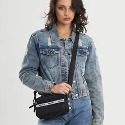 Nautica Typography Printed Sling Bag image 1