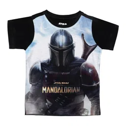 Star Wars by Wear Your Mind Boys Grey Star Wars Printed Round Neck T-shirt-picture-10