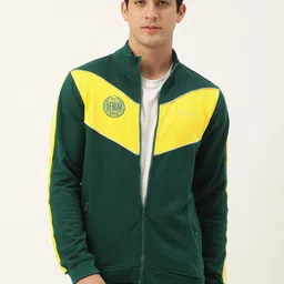 Peter England Men Colourblocked Sweatshirt-picture-11