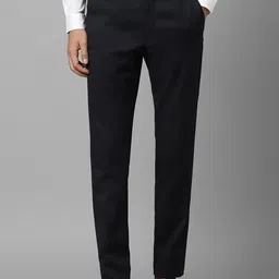 Louis Philippe Men Mid-Rise Slim Fit Trousers-picture-35