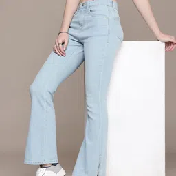 The Roadster Life Co. Women Skinny Flared High-Rise Stretchable Jeans-picture-39