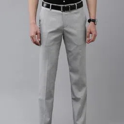 Arrow Men Original Tapered Fit Formal Trousers-picture-20