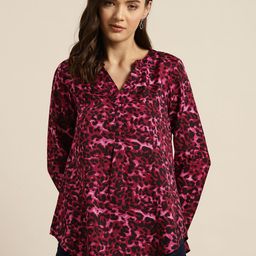 Qurvii Women Comfort Animal Printed Casual Shirt-picture-38